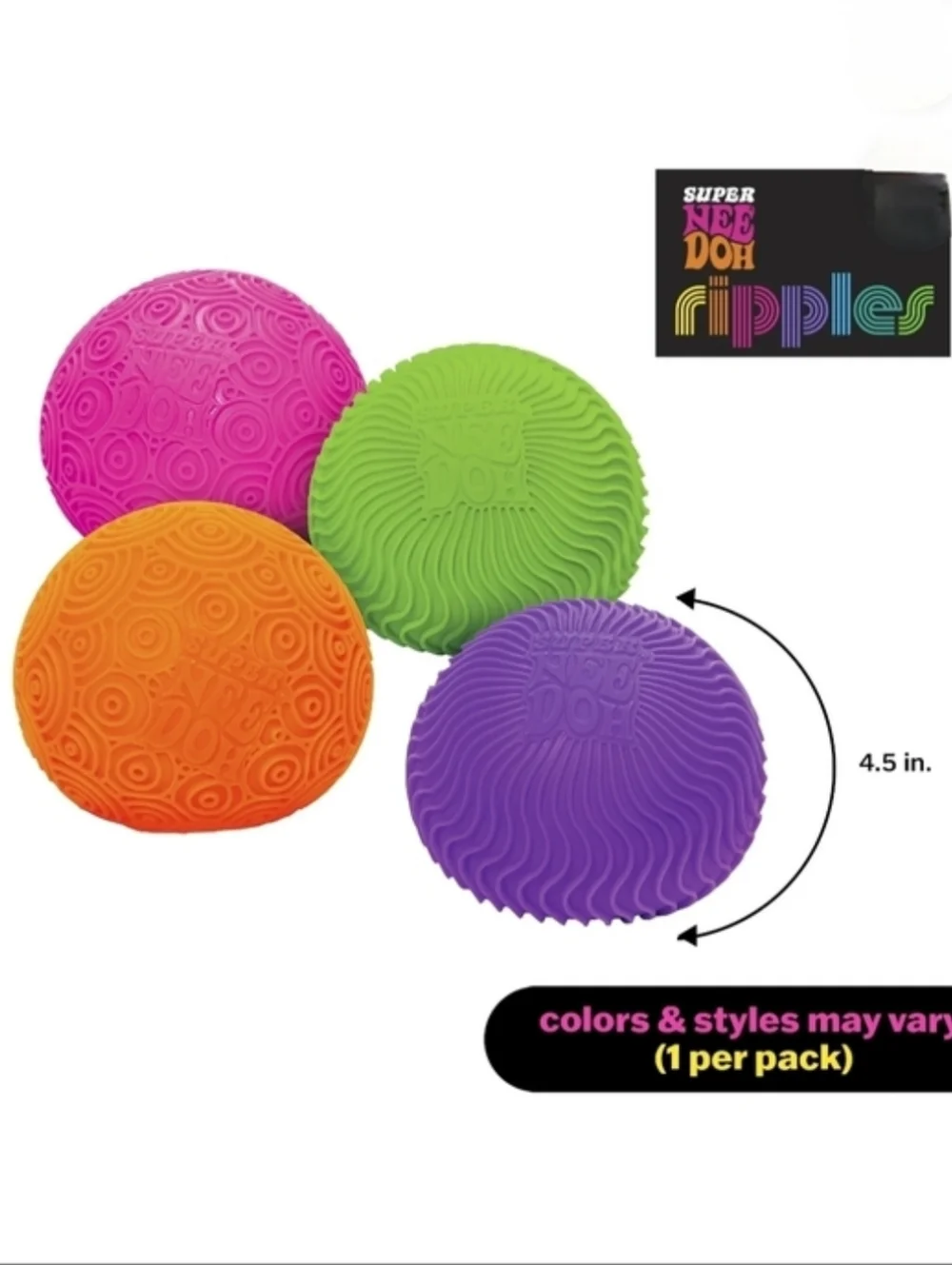Super Needoh ripples - pink - Picture 7 of 8